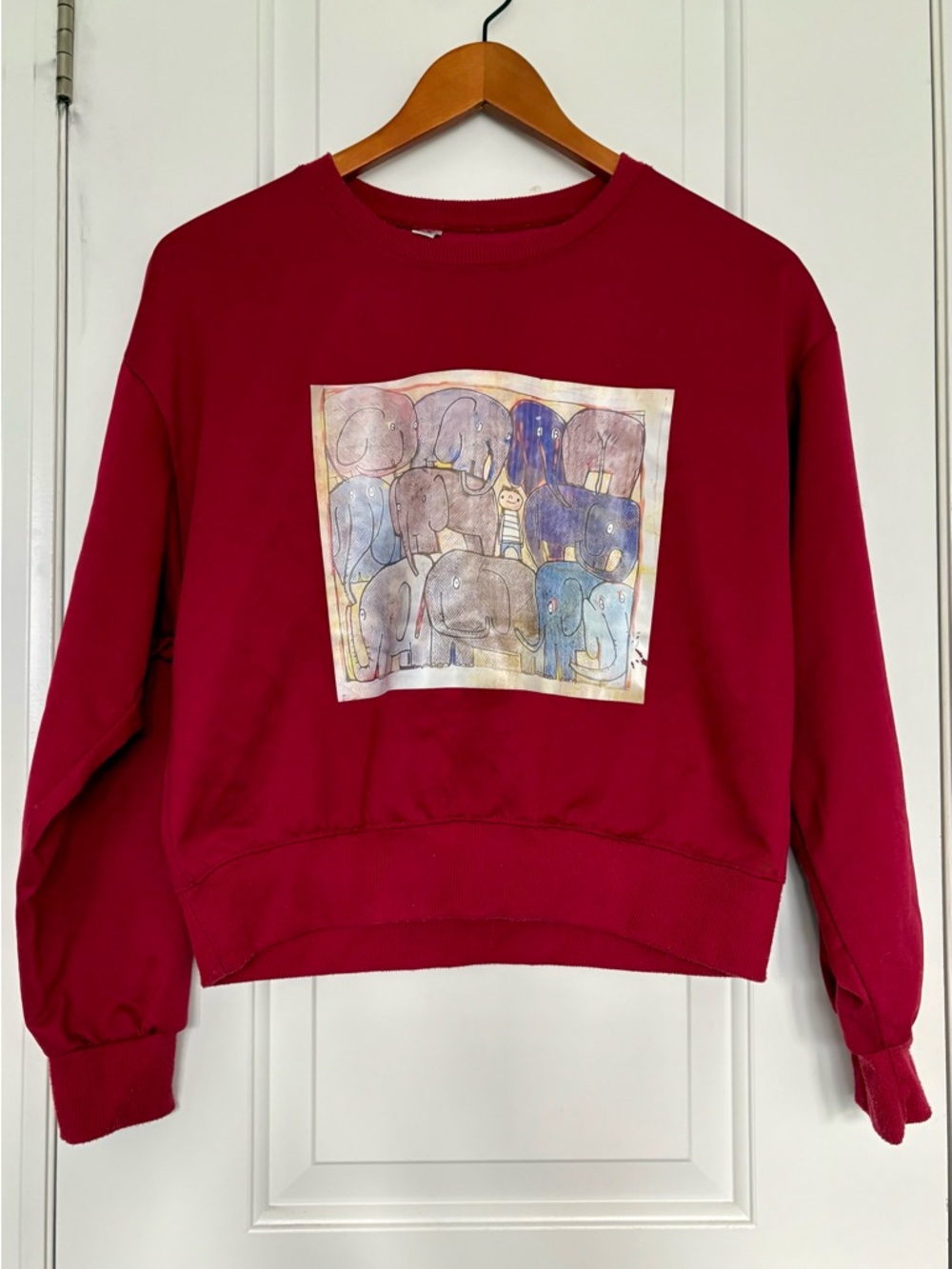 Red Elephant Graphic Shirt